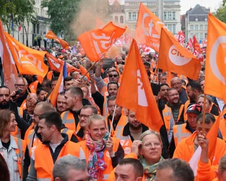 Nationwide Strike Action Draws Hundreds of Thousands Taking to the Streets Across France